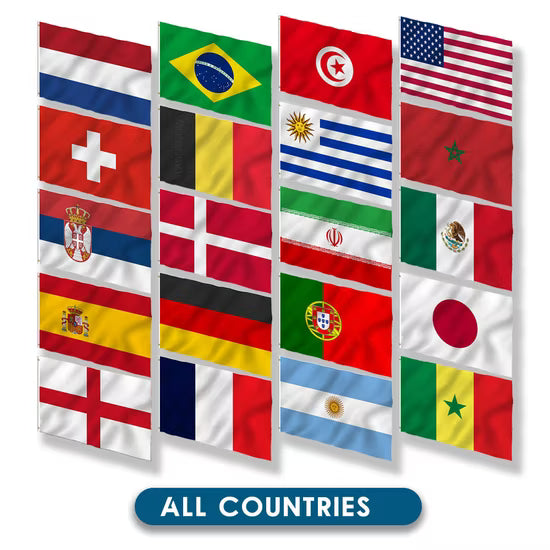 2 Fifa flag $30